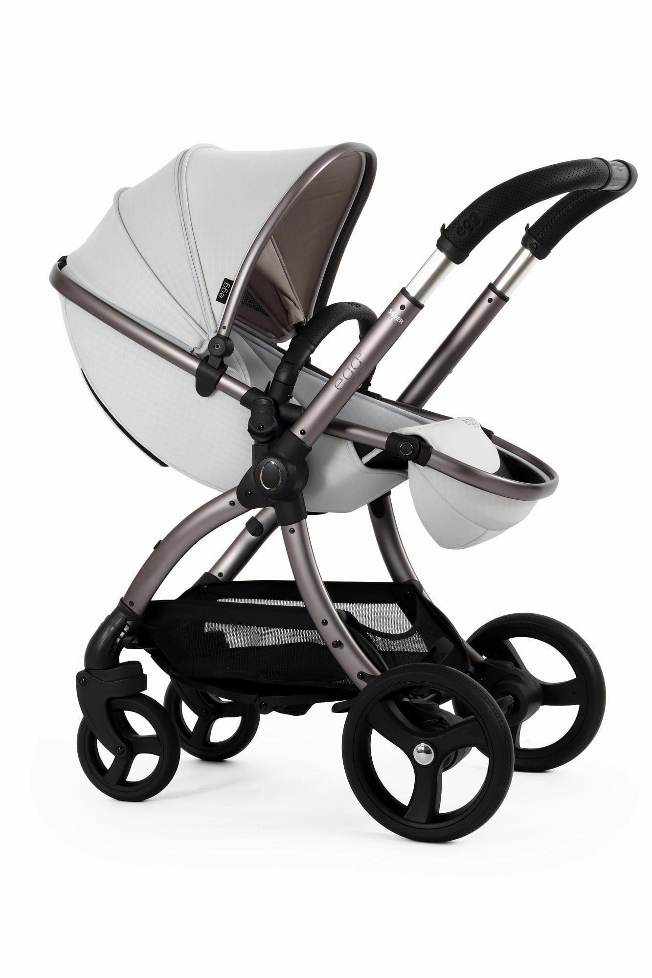 Egg 3 Stroller - Houndstooth Silver