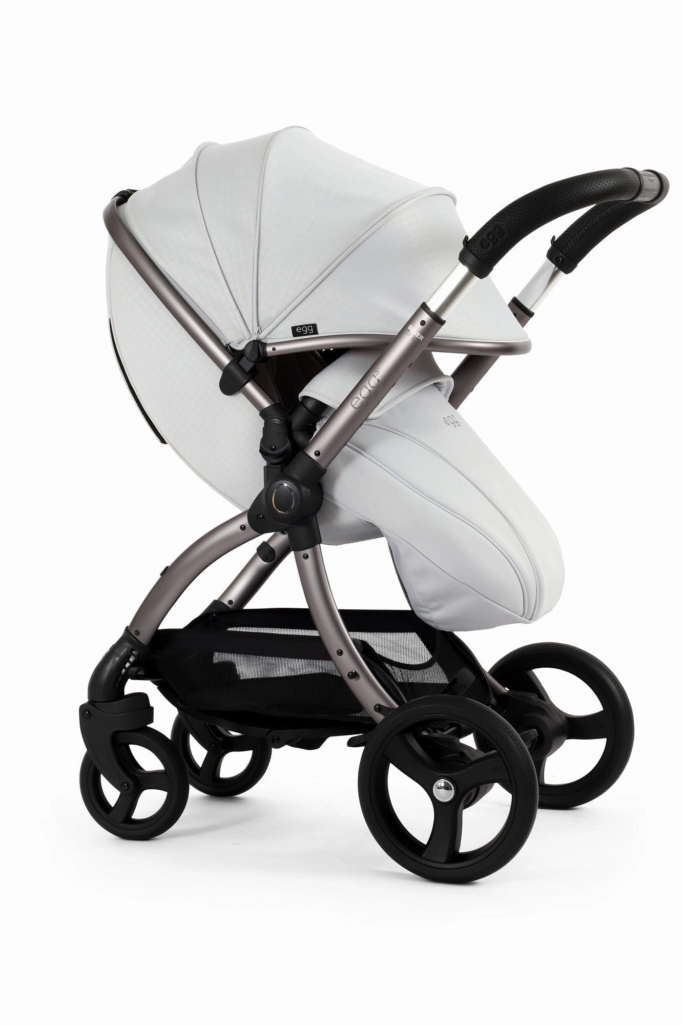 Egg 3 Stroller - Houndstooth Silver