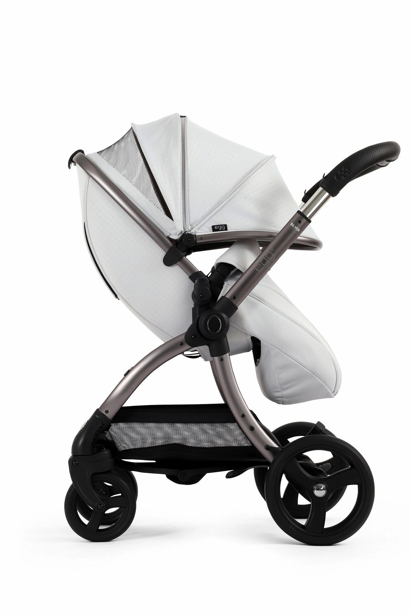 Egg 3 Stroller - Houndstooth Silver