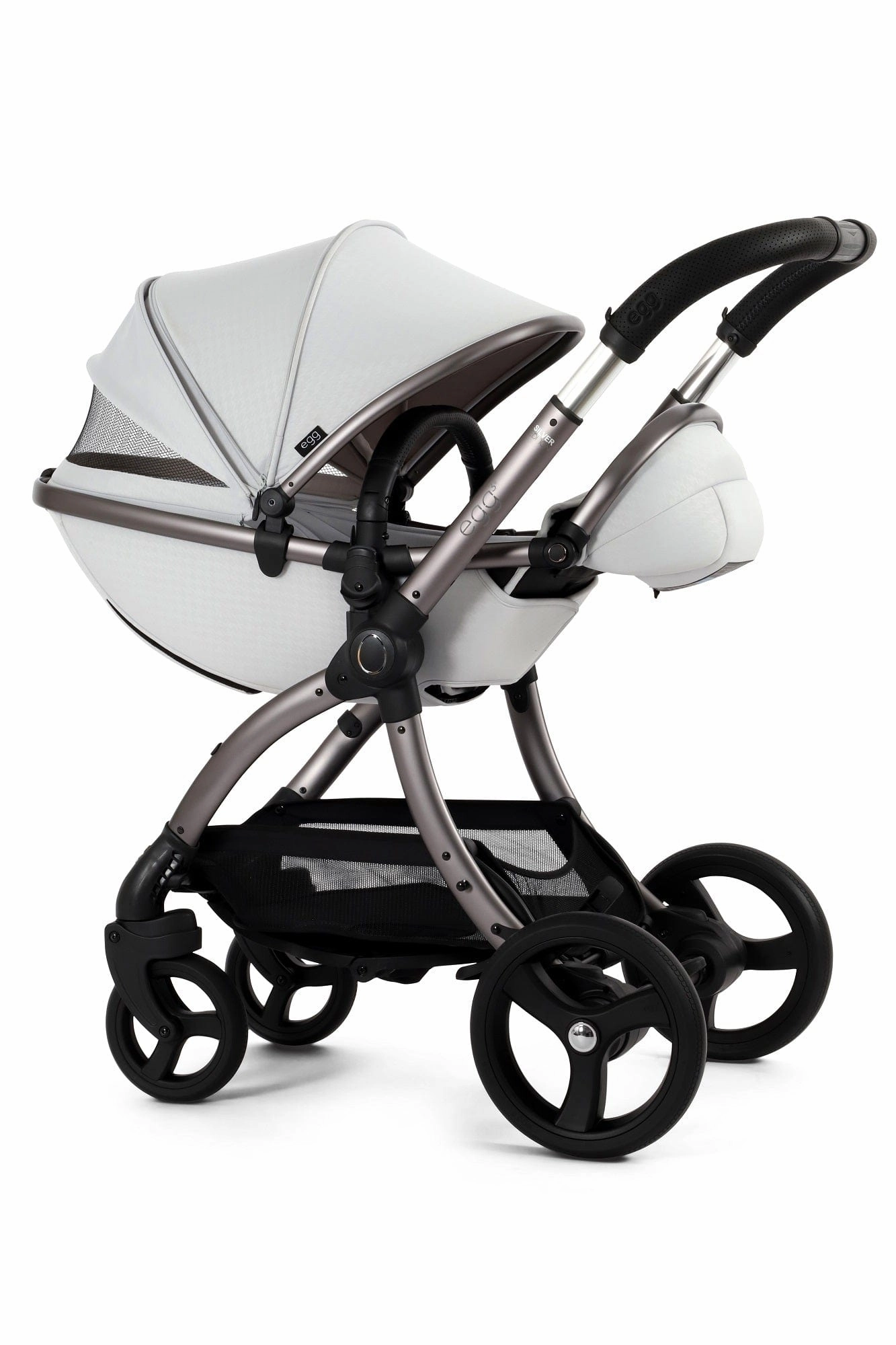Egg 3 Stroller - Houndstooth Silver