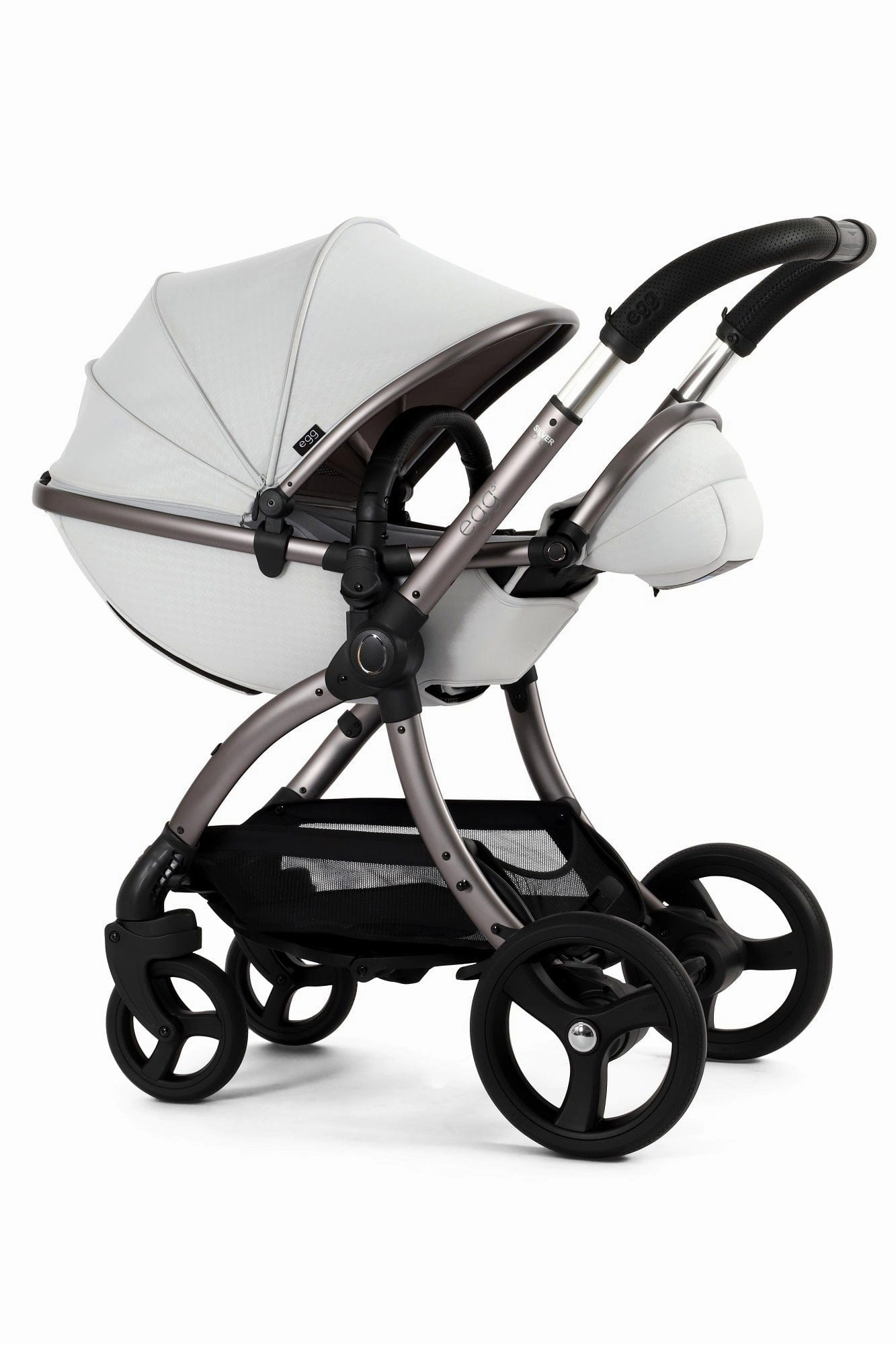 Egg 3 Stroller - Houndstooth Silver