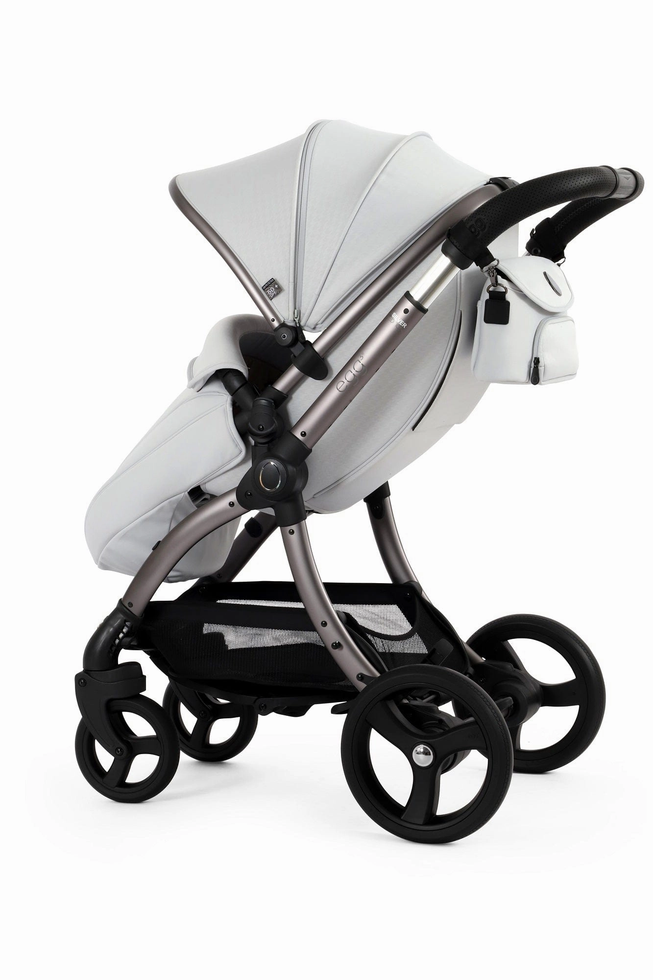 Egg 3 Stroller - Houndstooth Silver
