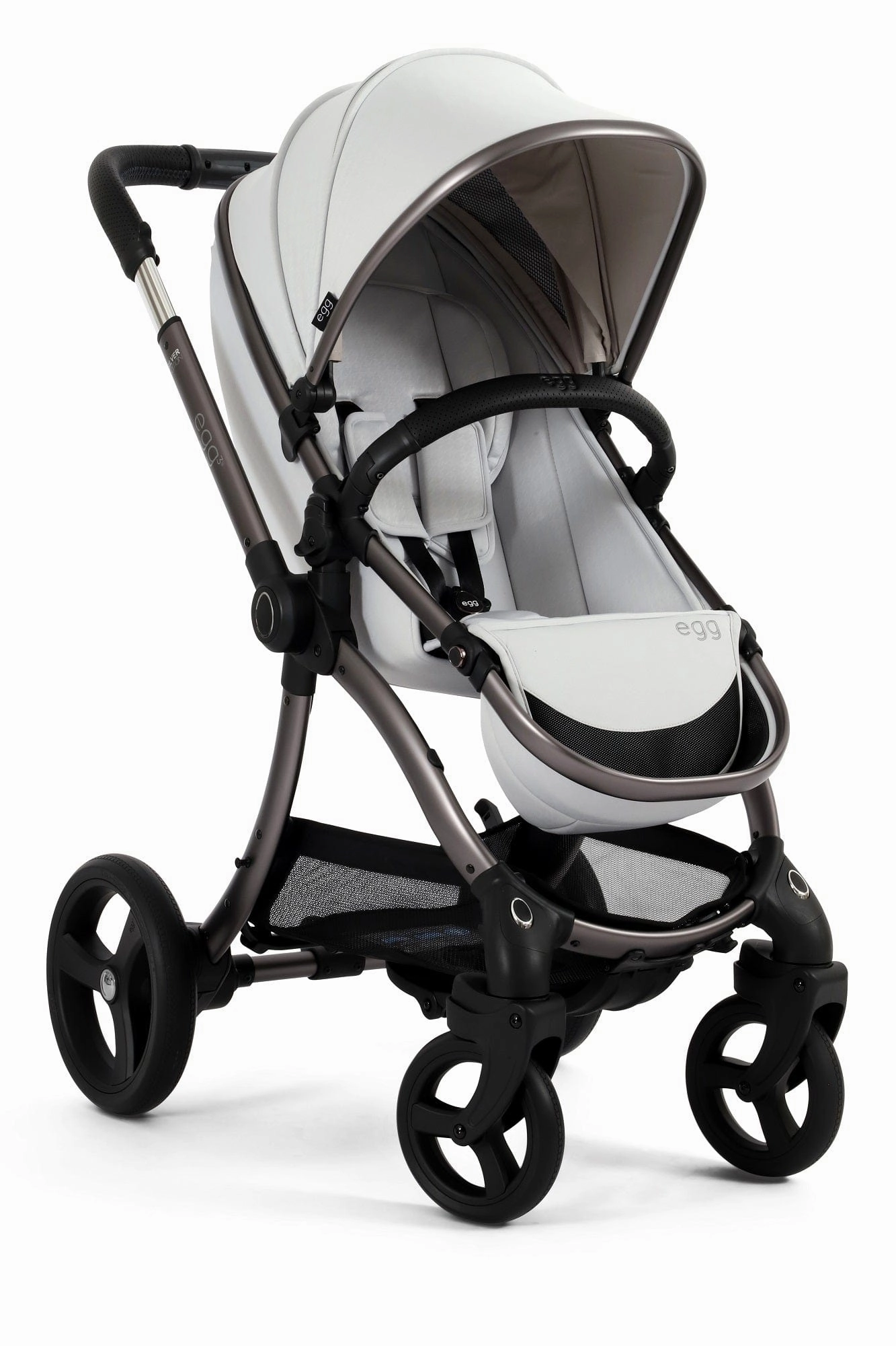 Egg 3 Stroller - Houndstooth Silver