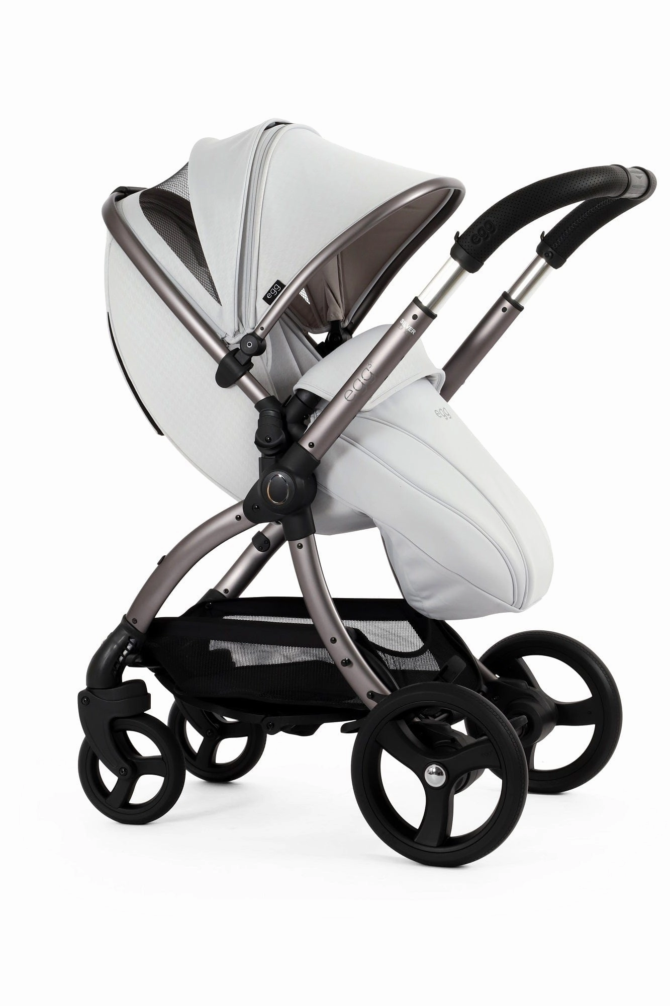 Egg 3 Stroller - Houndstooth Silver