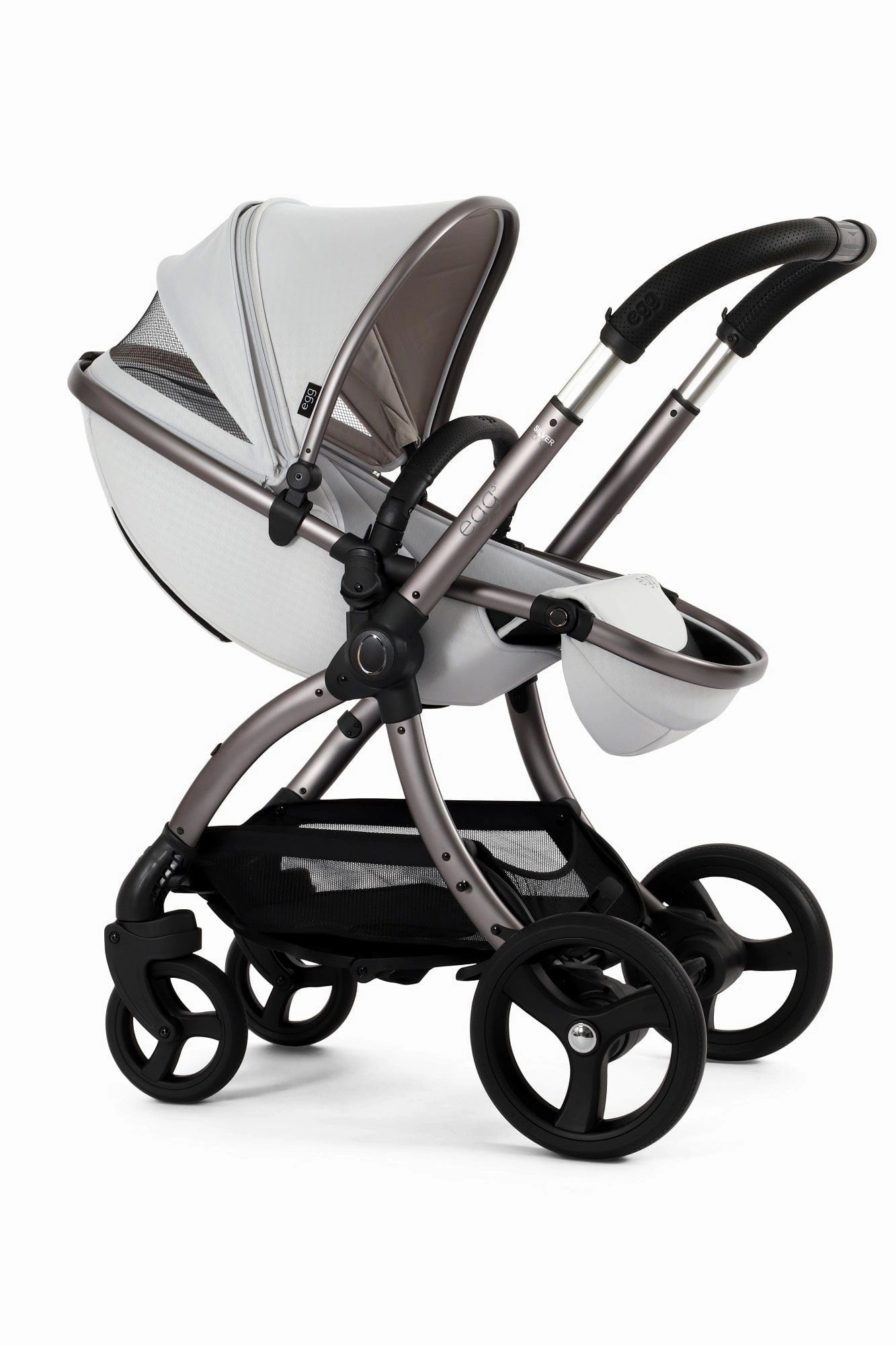 Egg 3 Stroller - Houndstooth Silver