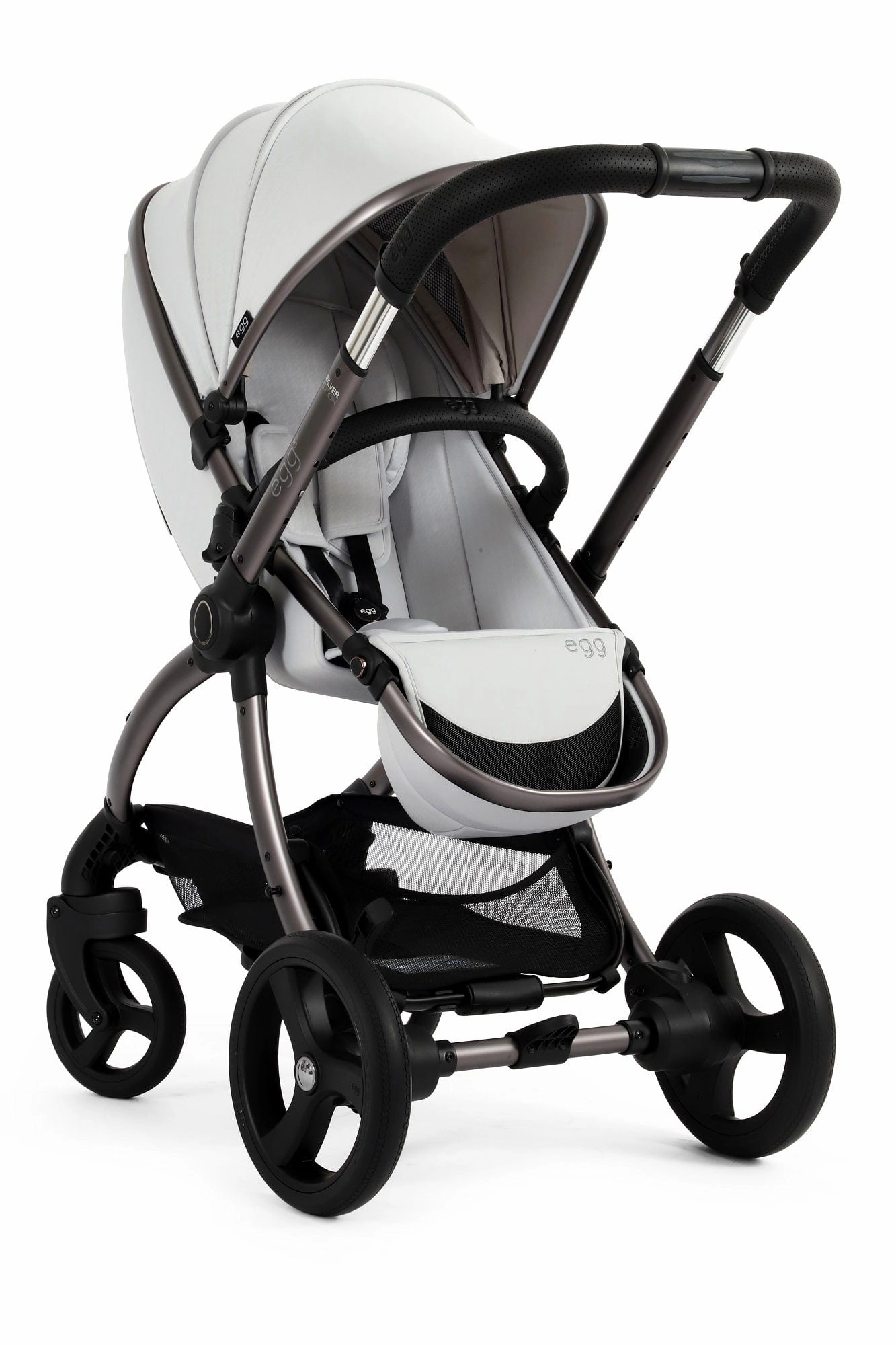 Egg 3 Stroller - Houndstooth Silver