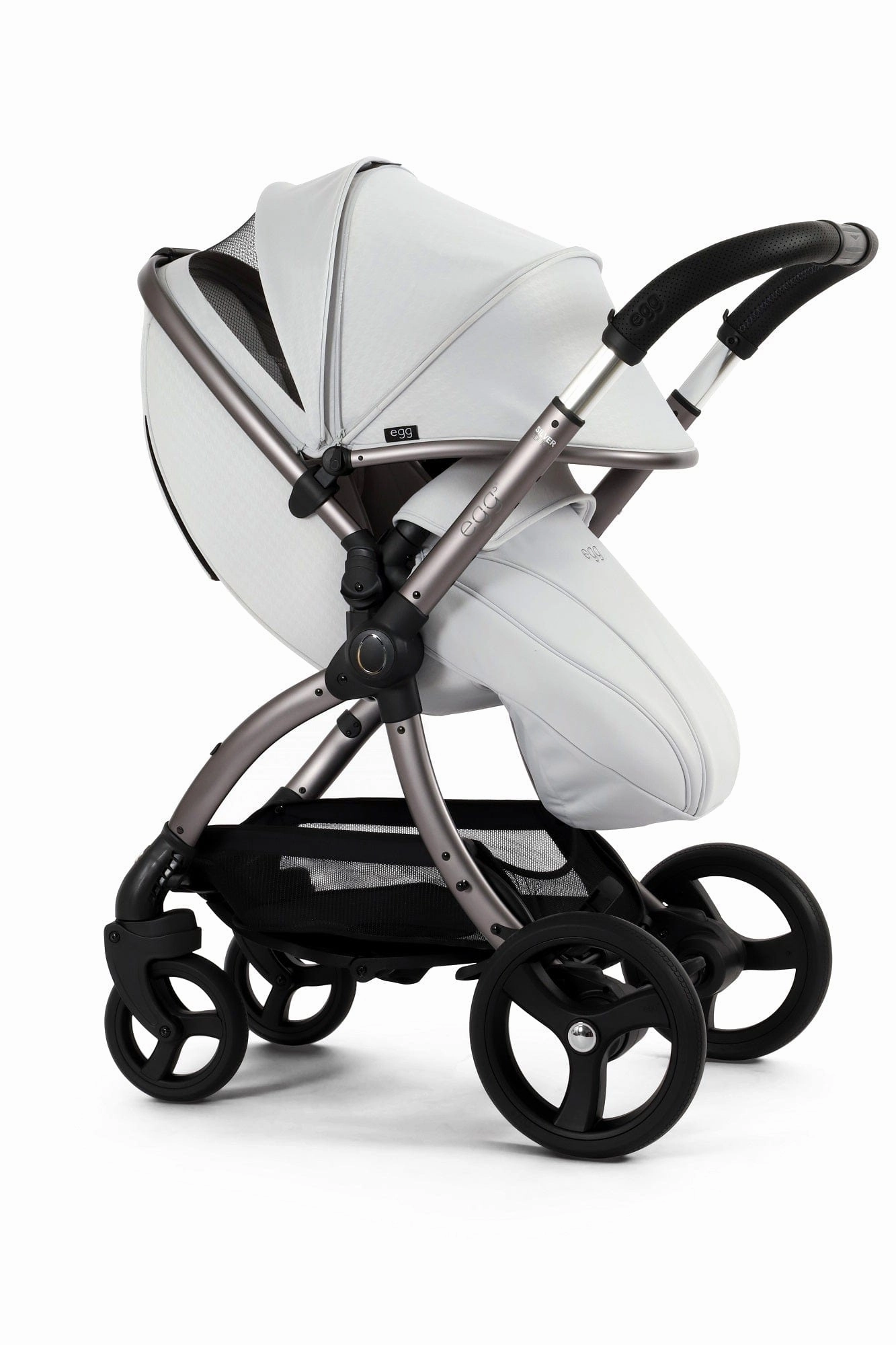 Egg 3 Stroller - Houndstooth Silver