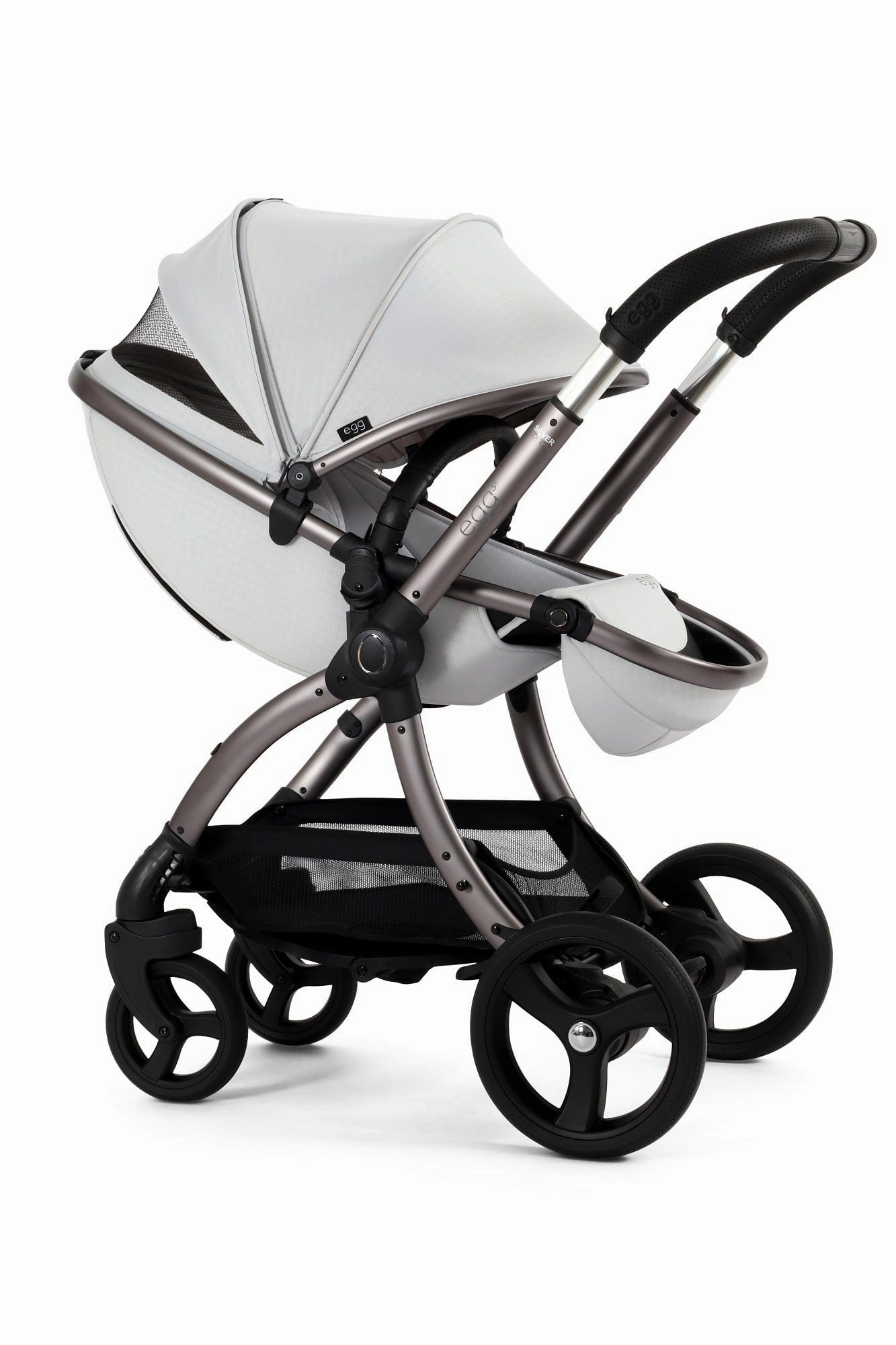 Egg 3 Stroller - Houndstooth Silver