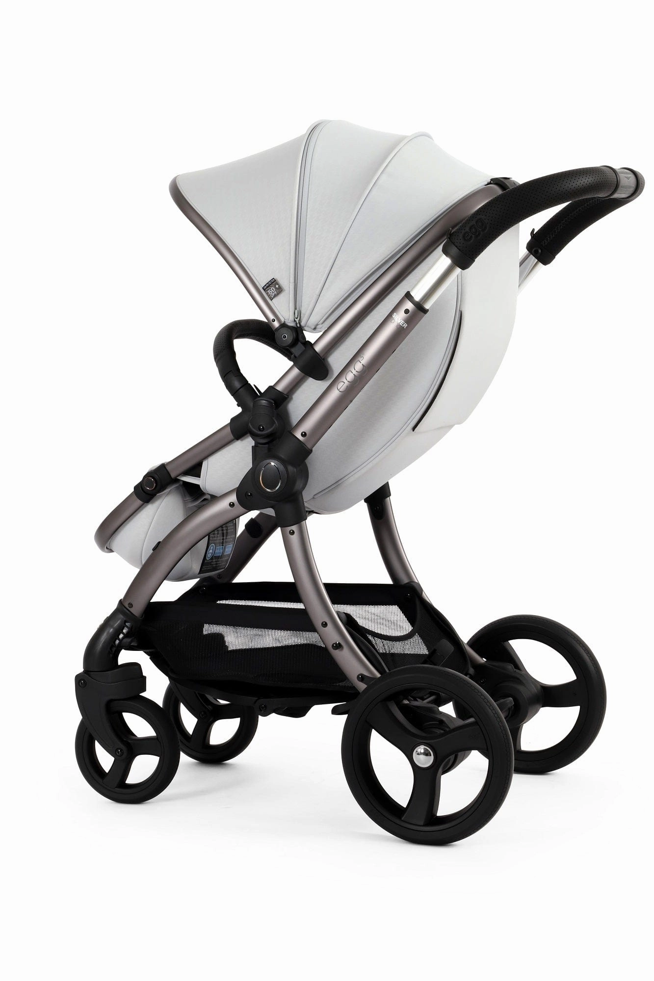 Egg 3 Stroller - Houndstooth Silver