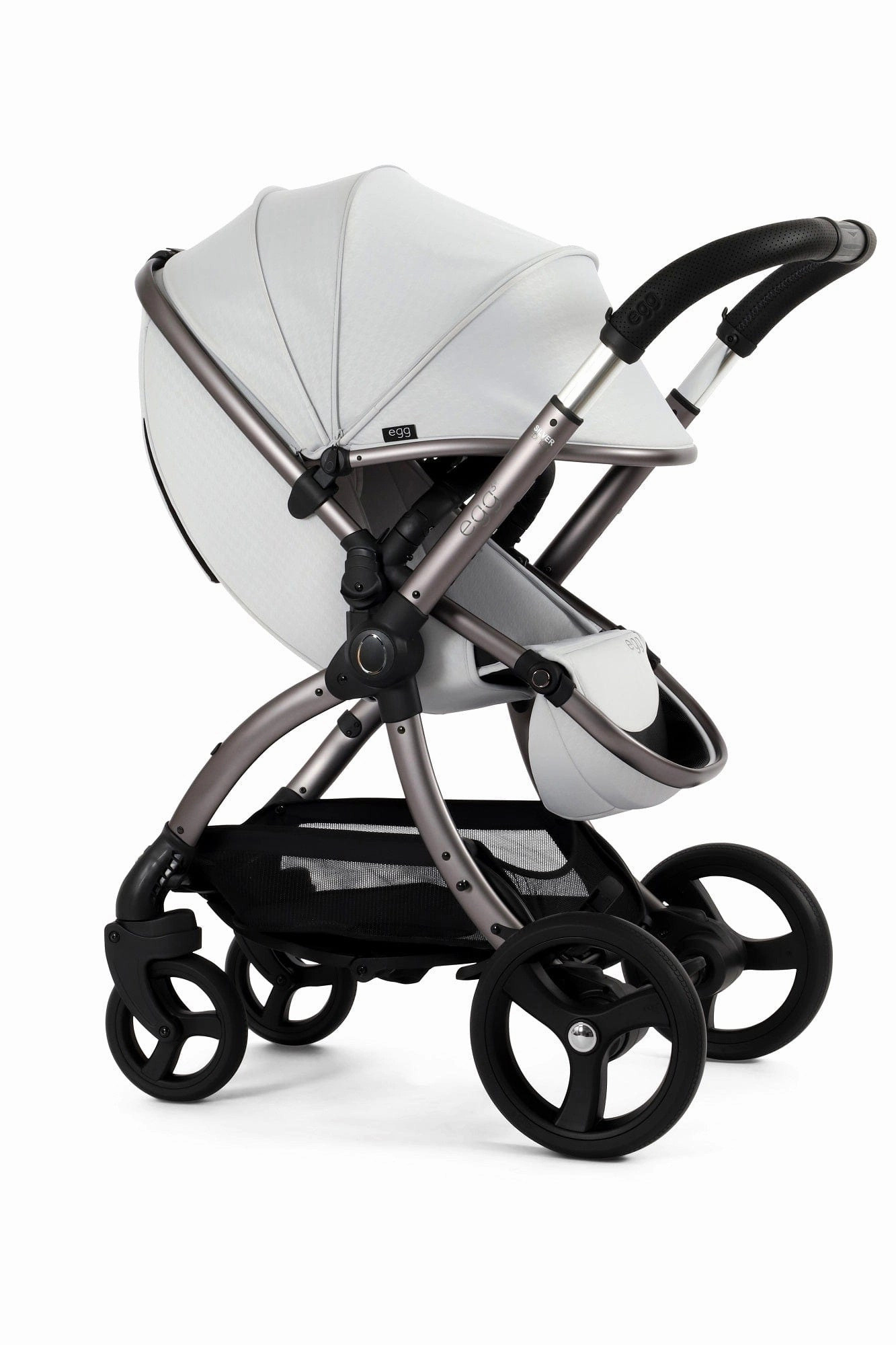 Egg 3 Stroller - Houndstooth Silver