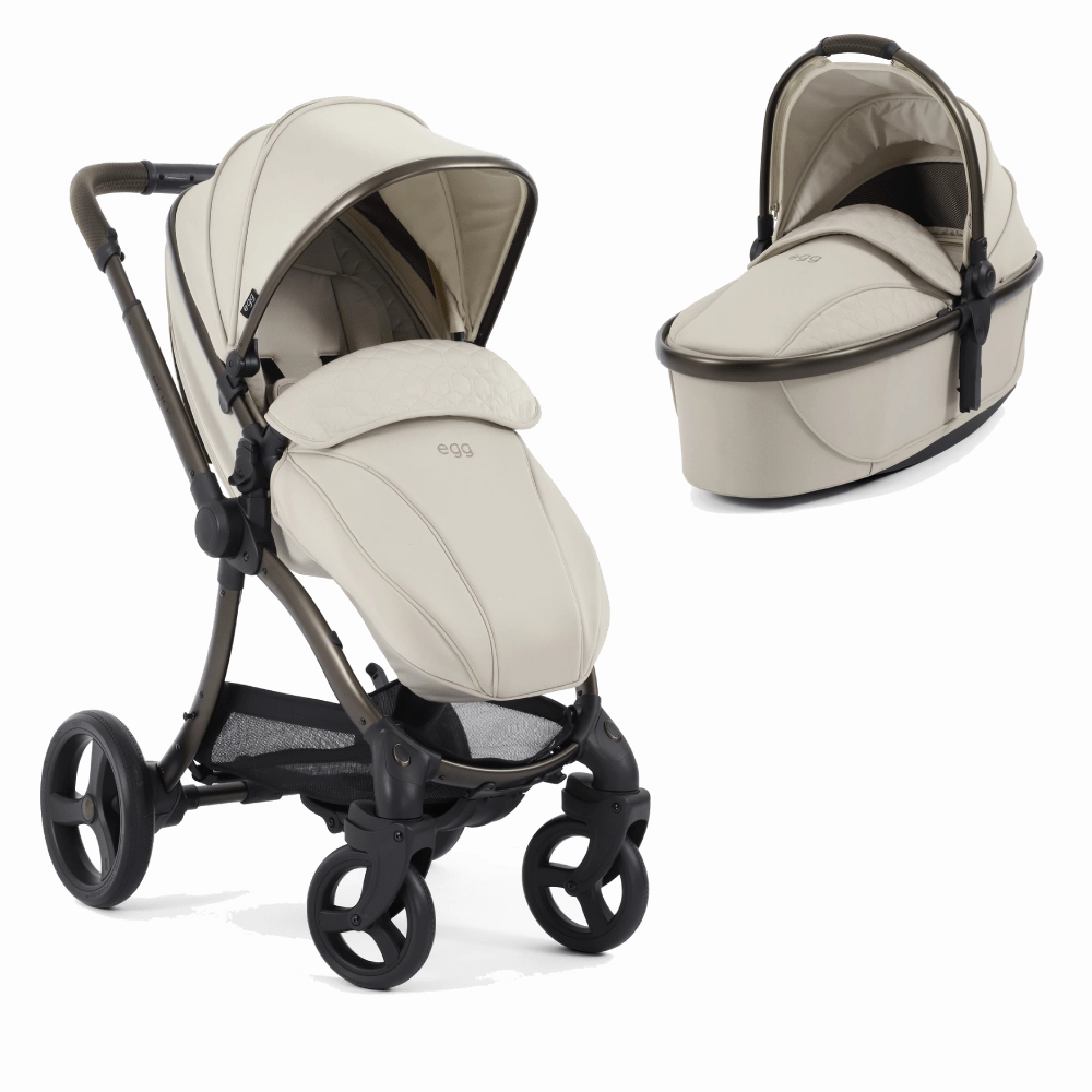 Egg 3 Stroller and Carrycot - Cashmere