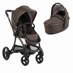Egg 3 Stroller and Carrycot - Chocolate Velvet
