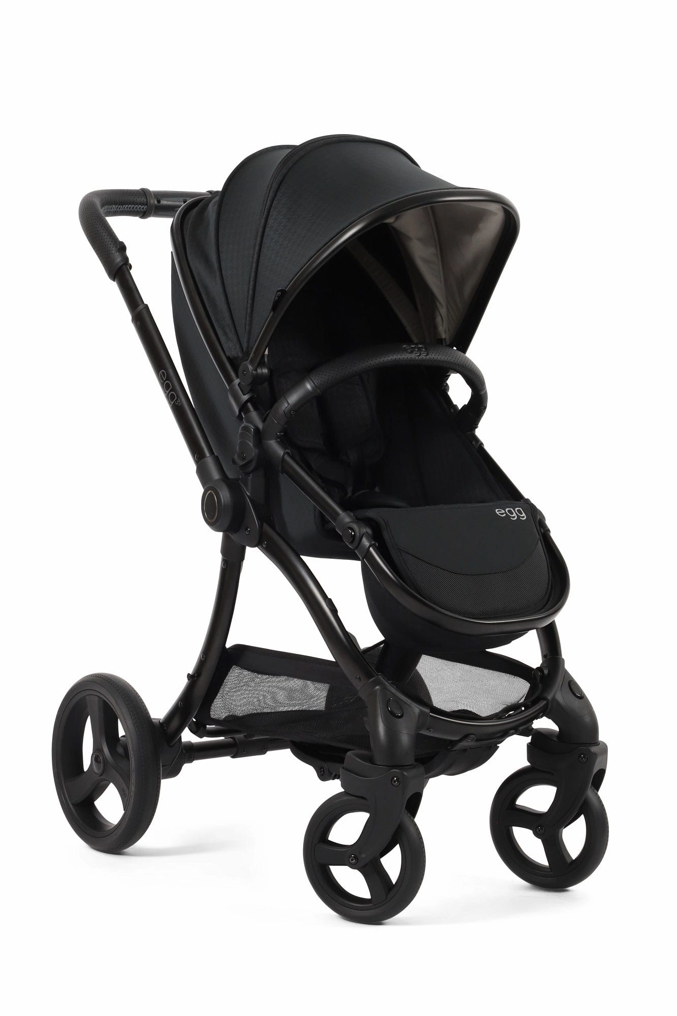 Egg 3 Stroller and Carrycot - Houndstooth Black