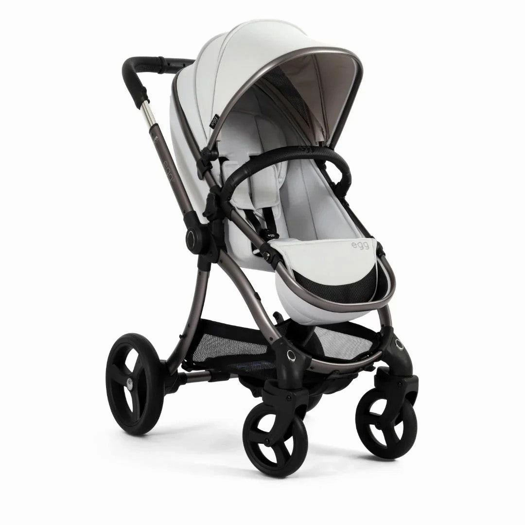 Egg 3 Stroller Houndstooth Silver