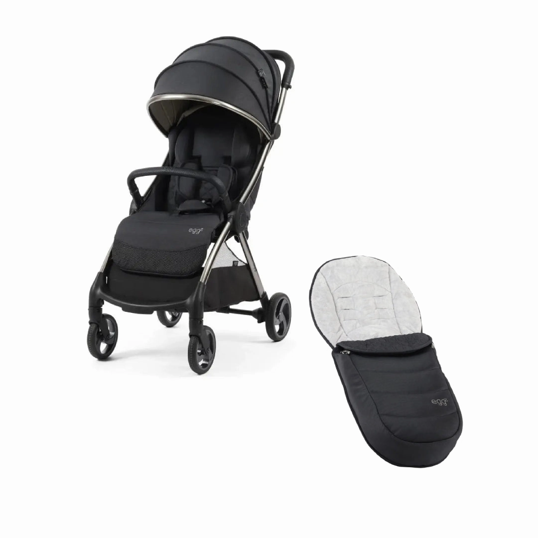 Egg Z Compact Fold Stroller - Carbonite