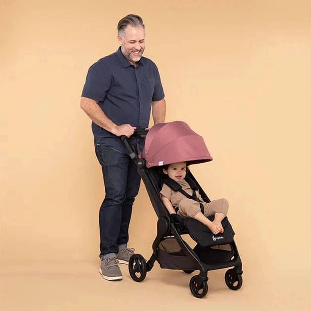 Ergobaby Metro  Compact City Stroller - Sunshade Rose