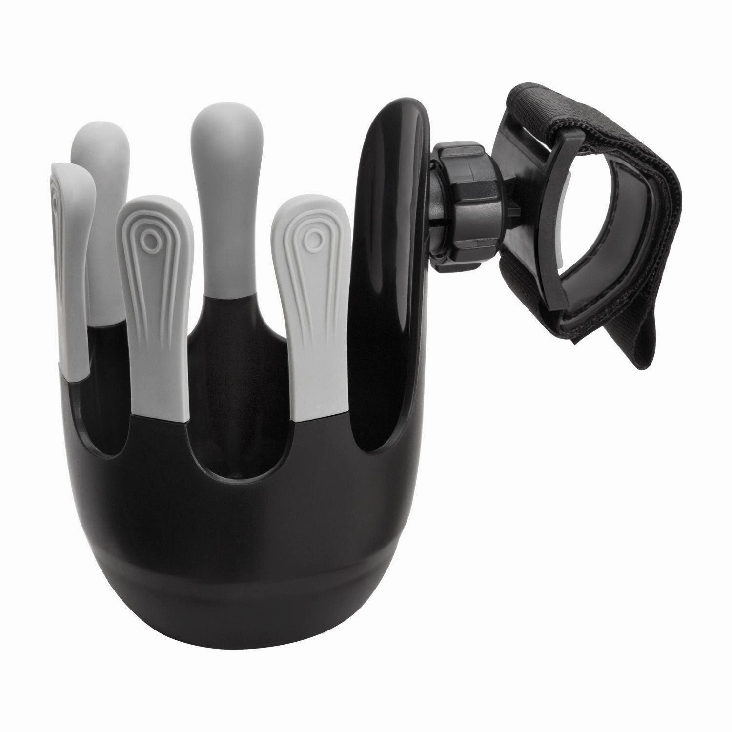 Flexible stroller cup holder, Black