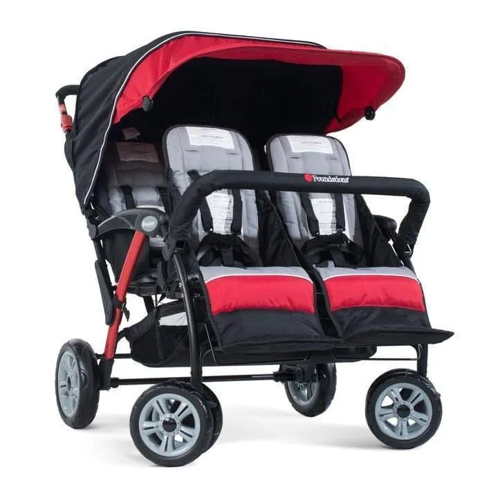 Foundations Compass Quad 4-Passenger Stroller