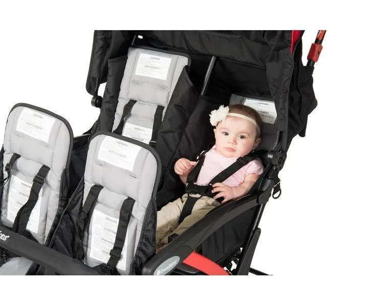 Foundations Compass Quad 4-Passenger Stroller