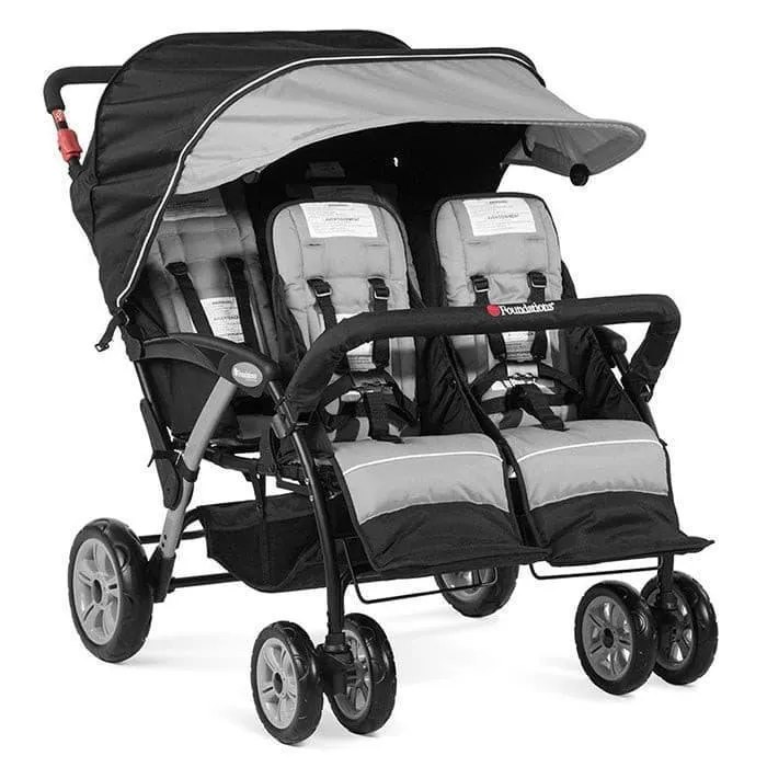 Foundations Compass Quad 4-Passenger Stroller