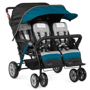Foundations Compass Quad 4-Passenger Stroller
