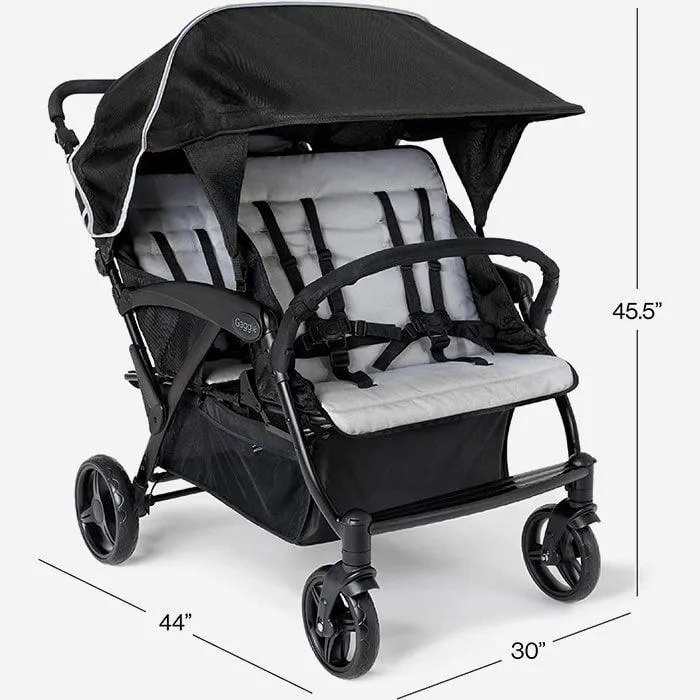 Foundations GAGGLE Odyssey Quad 4-Passenger Stroller