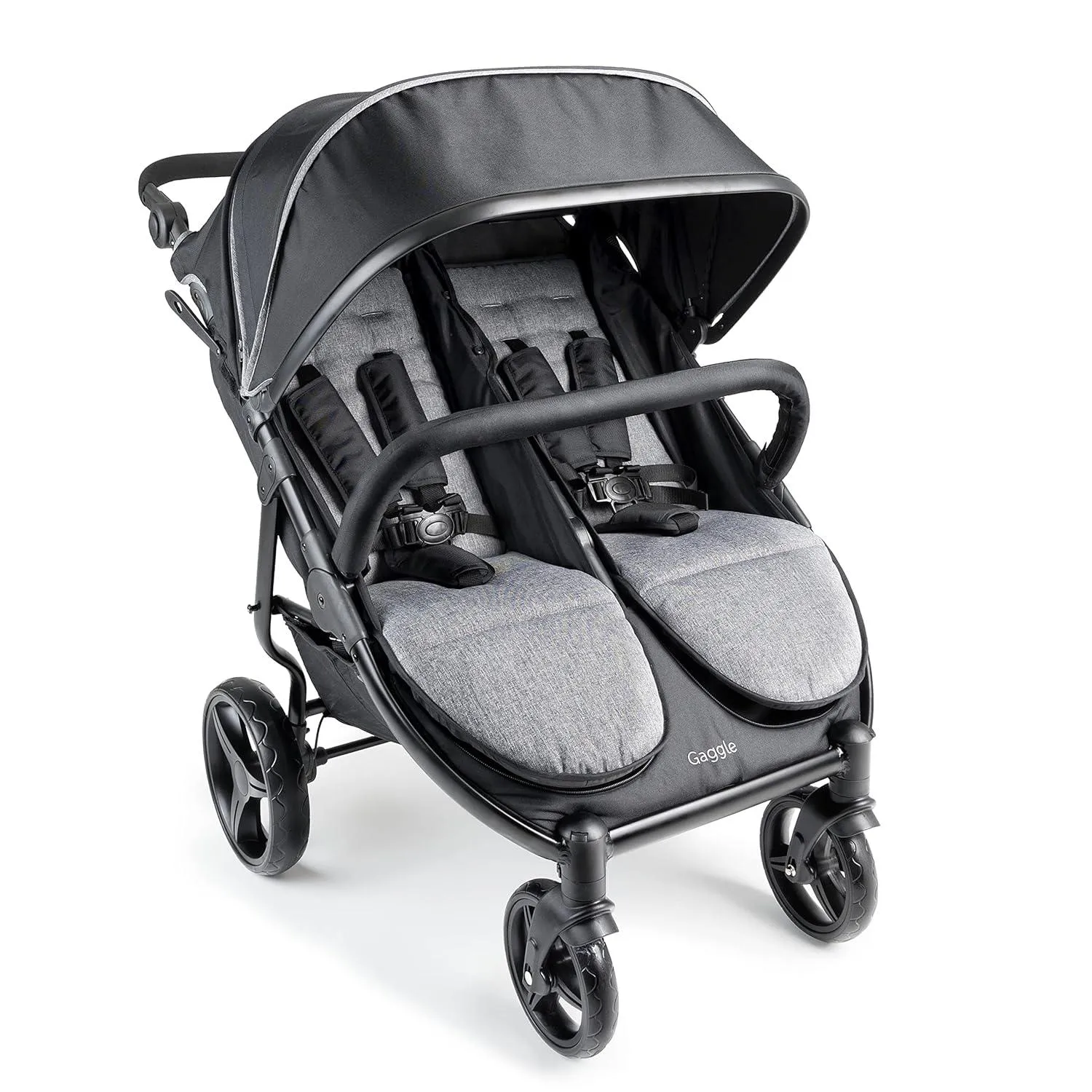 Foundations Roadster Duo Stroller, Black/Gray