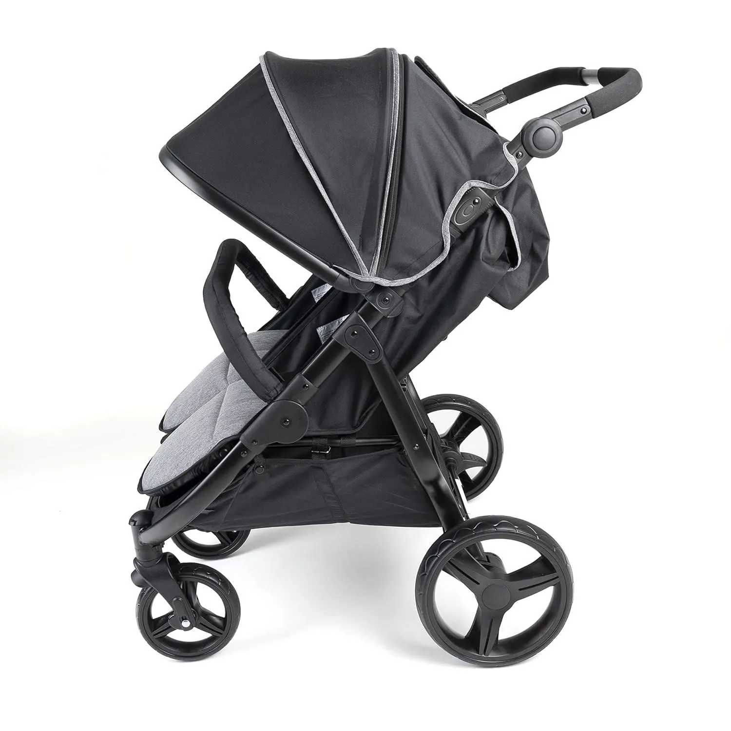 Foundations Roadster Duo Stroller, Black/Gray