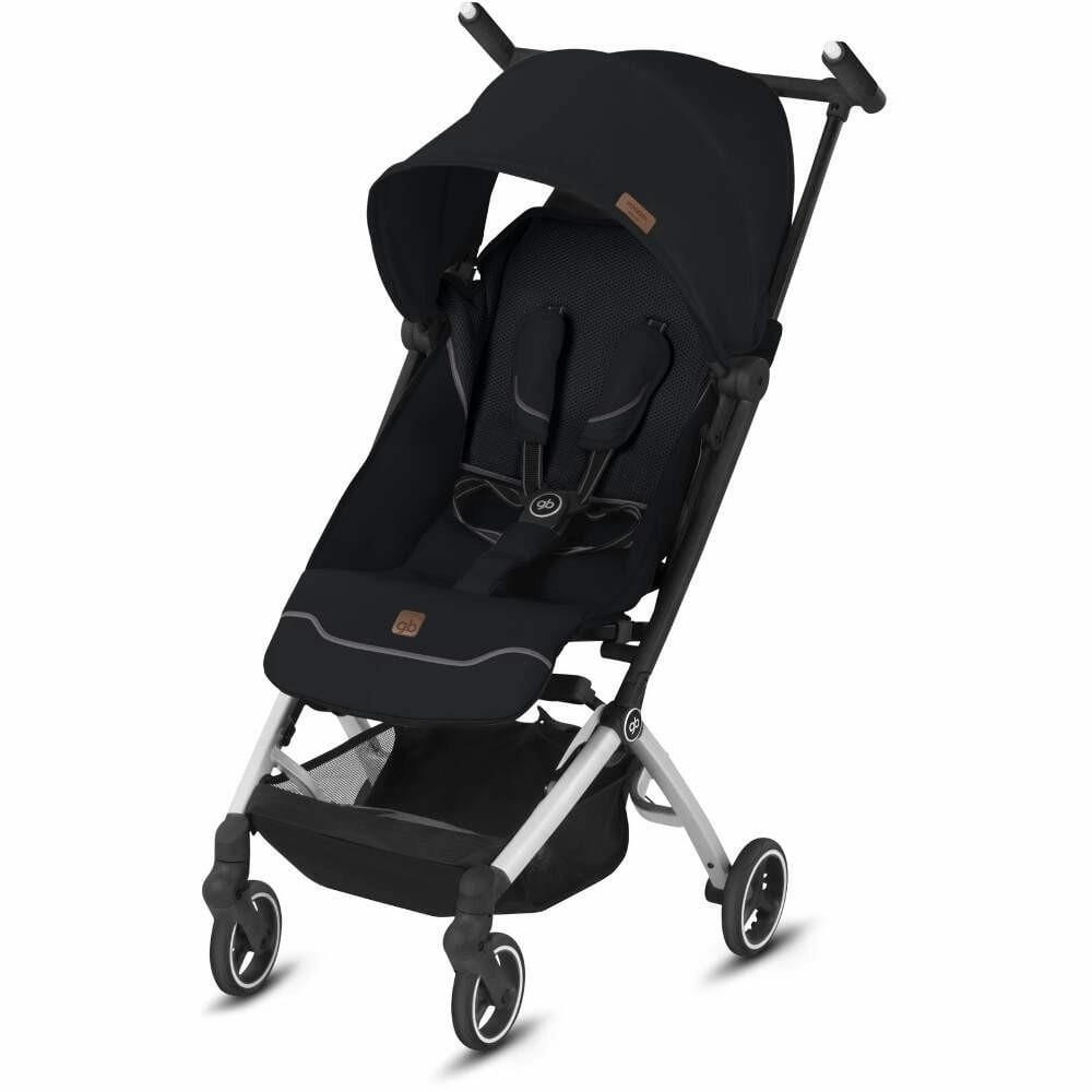 GB Pockit Plus All-City Stroller - Velvet Black with Raincover