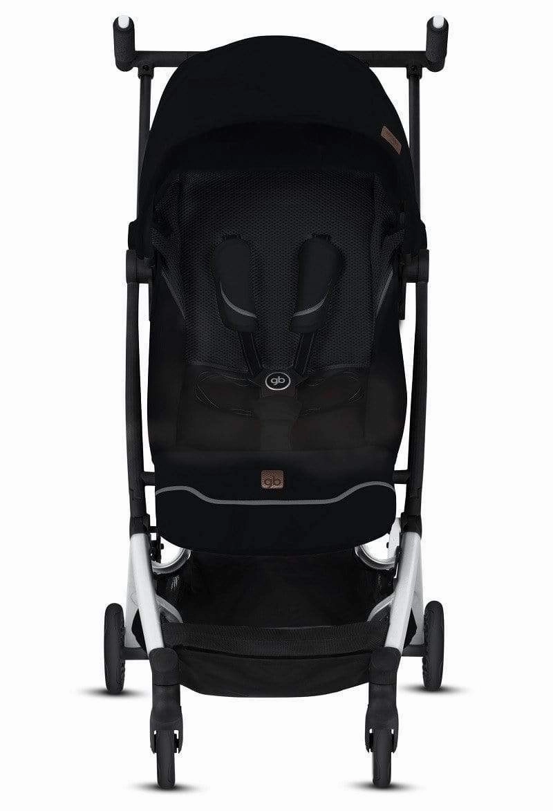 GB Pockit Plus All-City Stroller - Velvet Black with Raincover