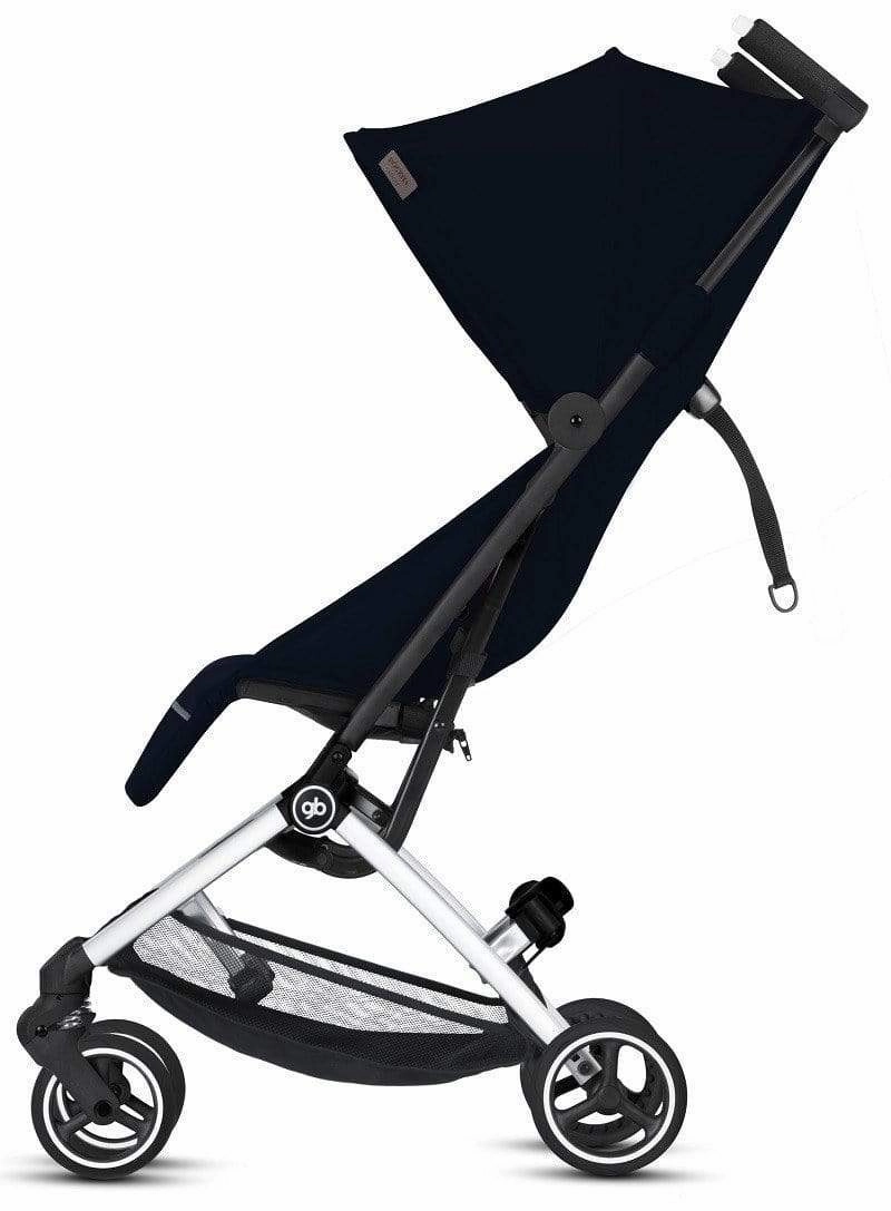 GB Pockit Plus All-City Stroller with Raincover and Travel Bag - Velvet Black