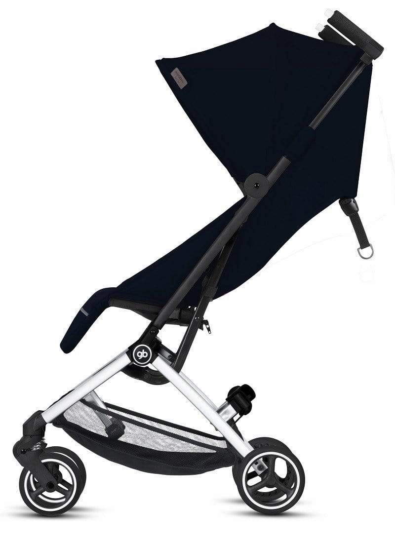 GB Pockit Plus All-City Stroller with Raincover and Travel Bag - Velvet Black