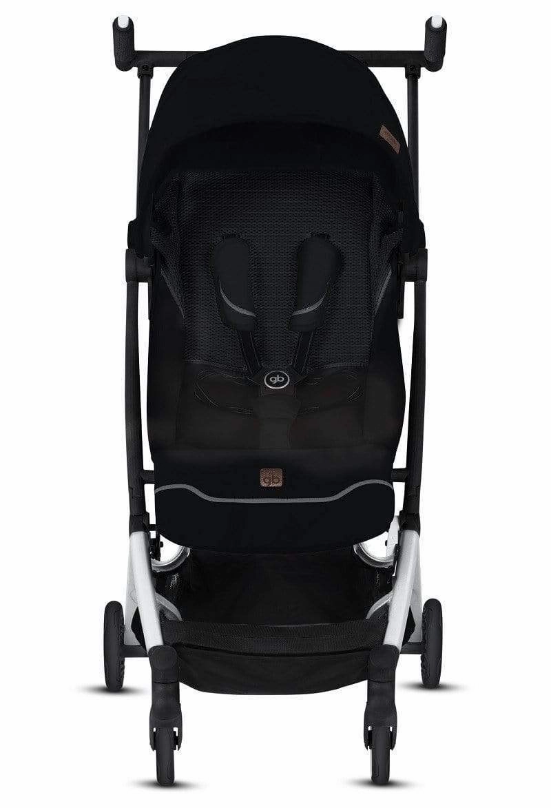 GB Pockit Plus All-City Stroller with Raincover and Travel Bag - Velvet Black
