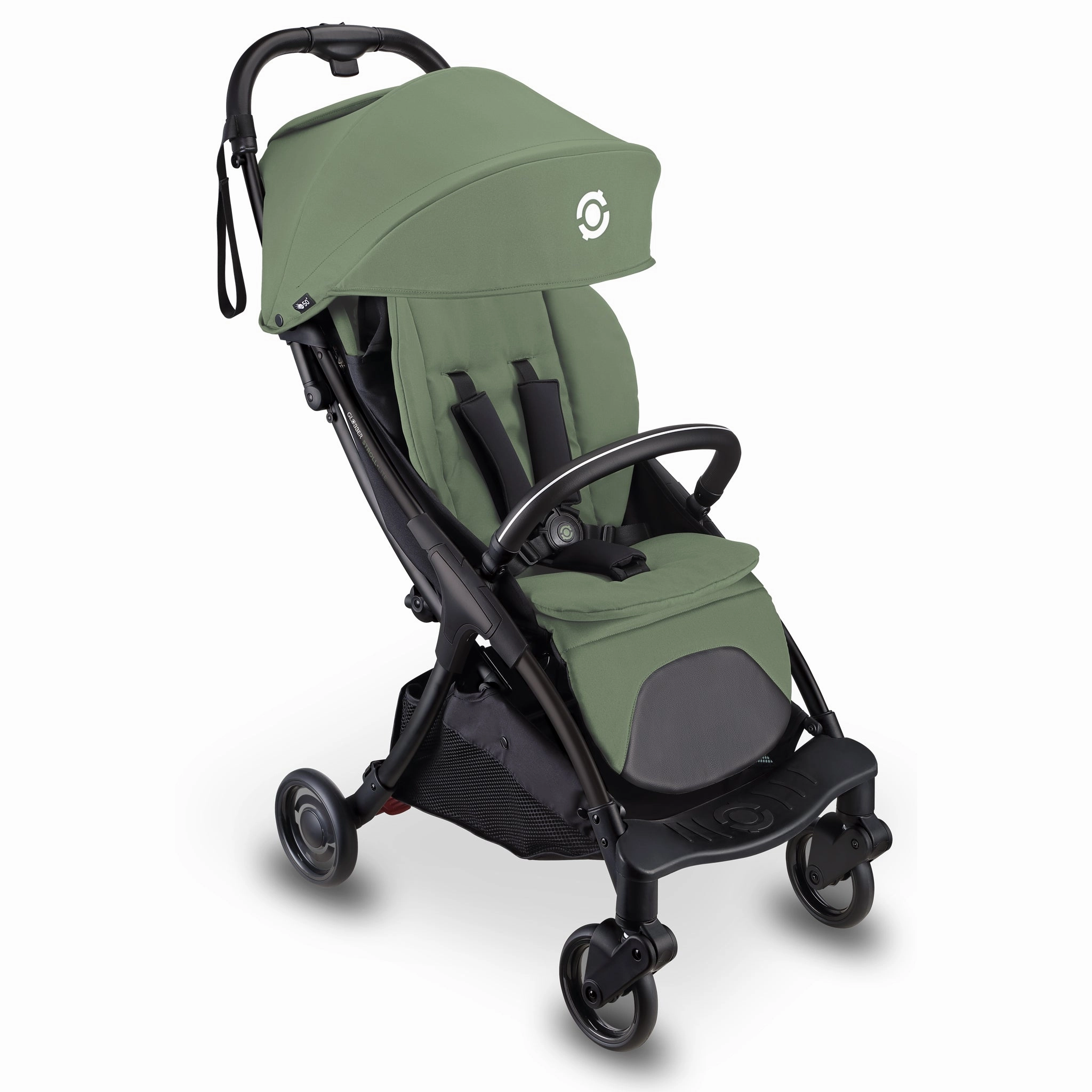 Globber Stroll Lite Baby Stroller - Olive (0 - 4Y)