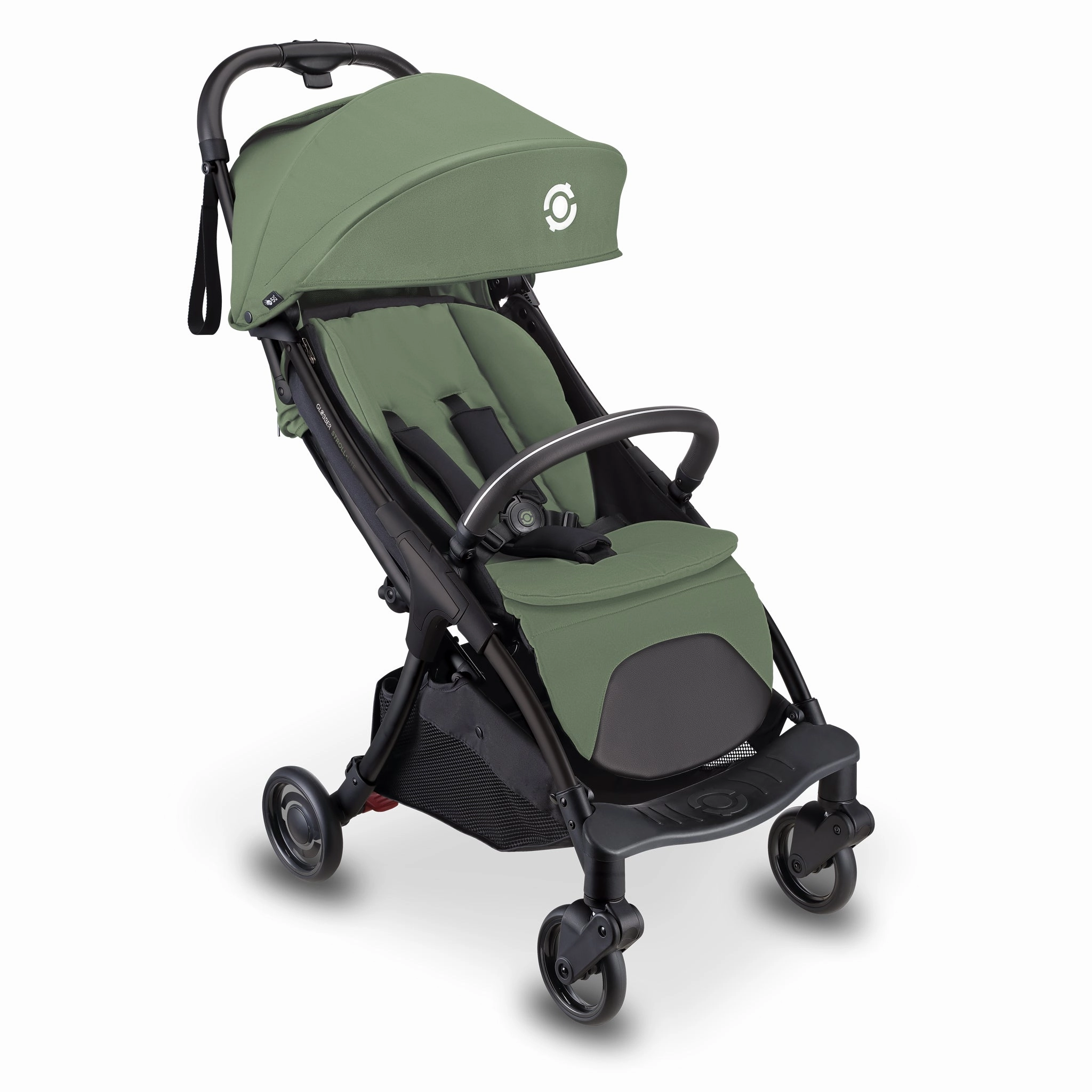 Globber Stroll Lite Baby Stroller - Olive (0 - 4Y)