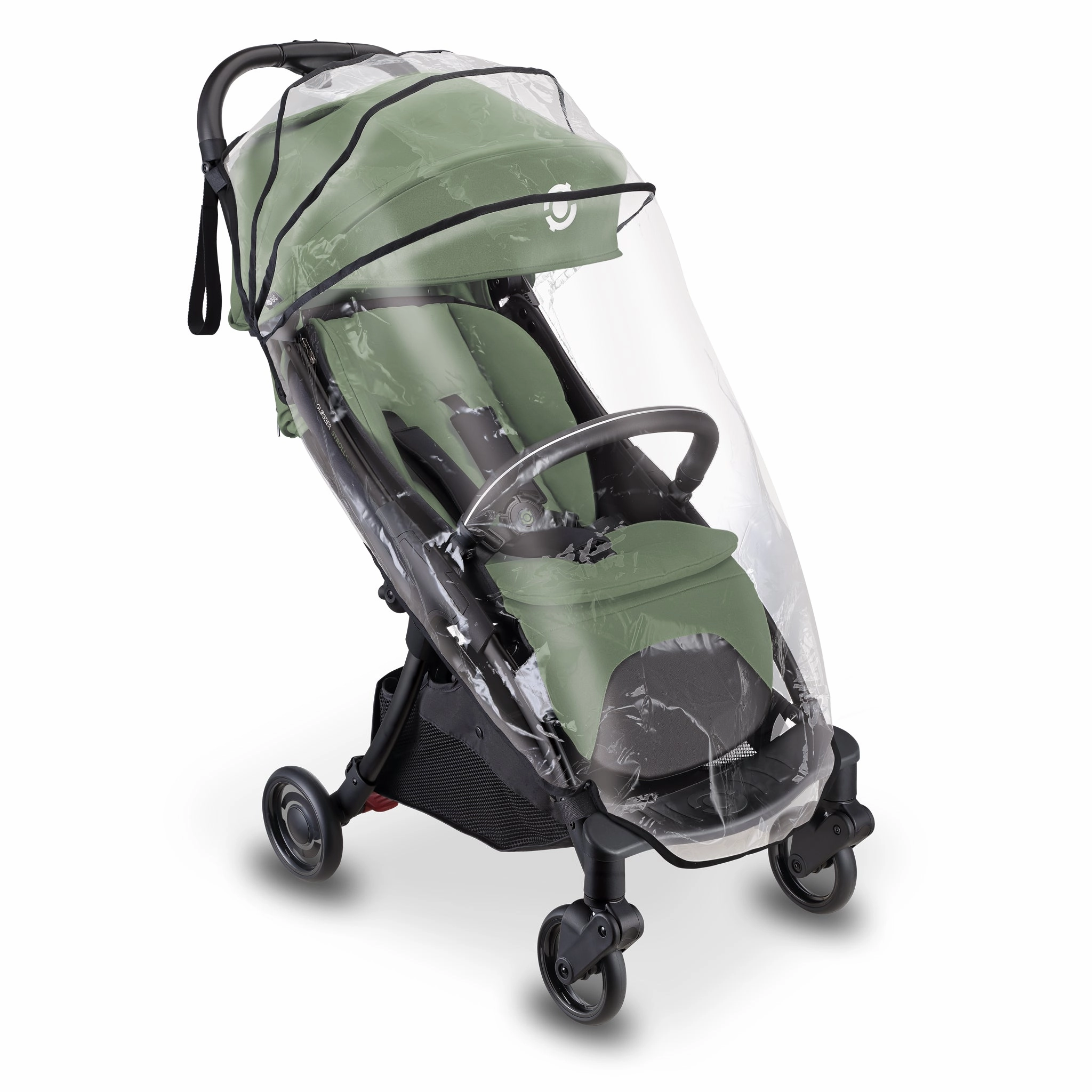 Globber Stroll Lite Baby Stroller - Olive (0 - 4Y)