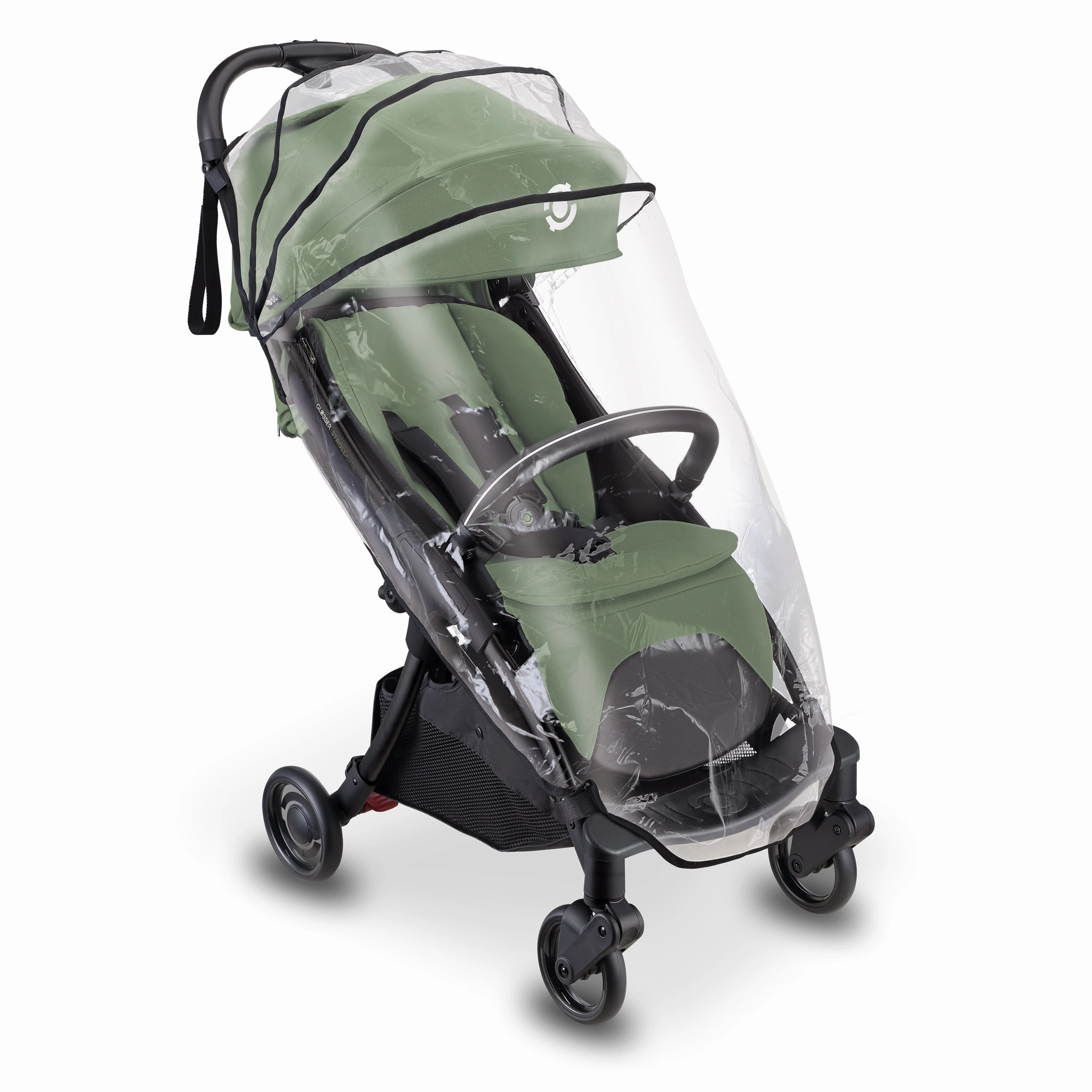 Globber Stroll Lite Baby Stroller - Olive (0 - 4Y)