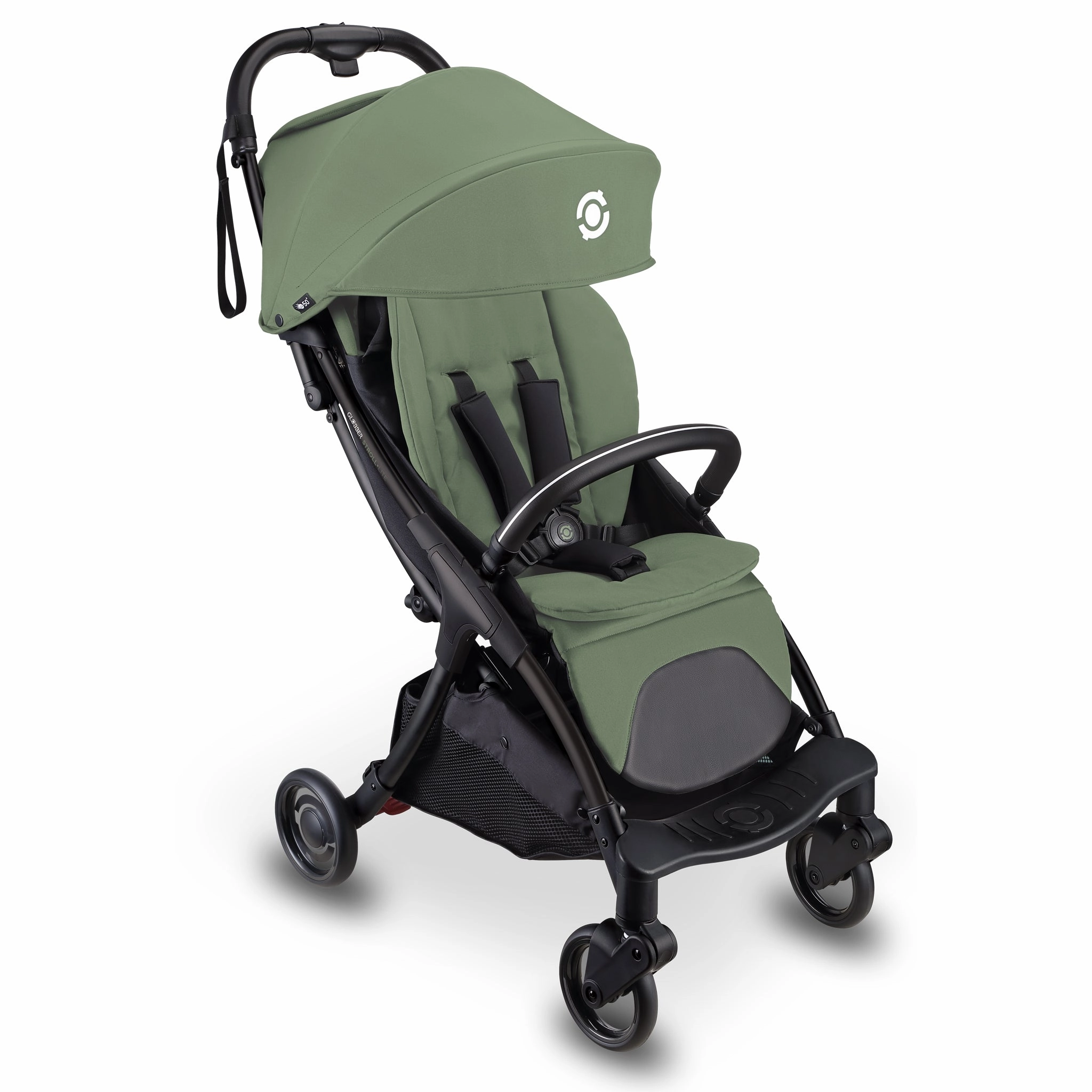 Globber Stroll Lite Baby Stroller - Olive (0 - 4Y)
