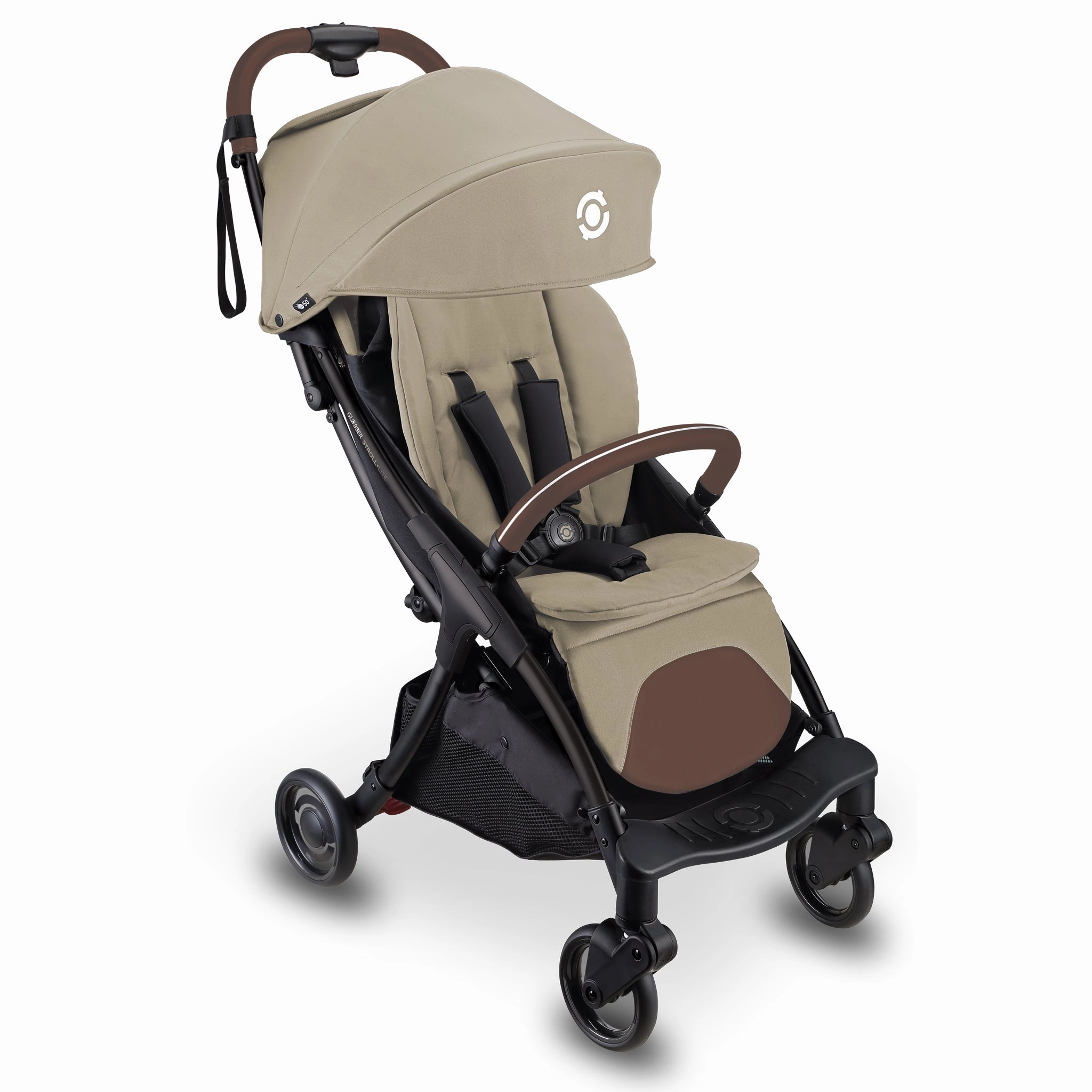 Globber Stroll Lite Baby Stroller - Sand (0 - 4Y)