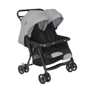 Graco DuoRider Double Pushchair - Steeple Gray