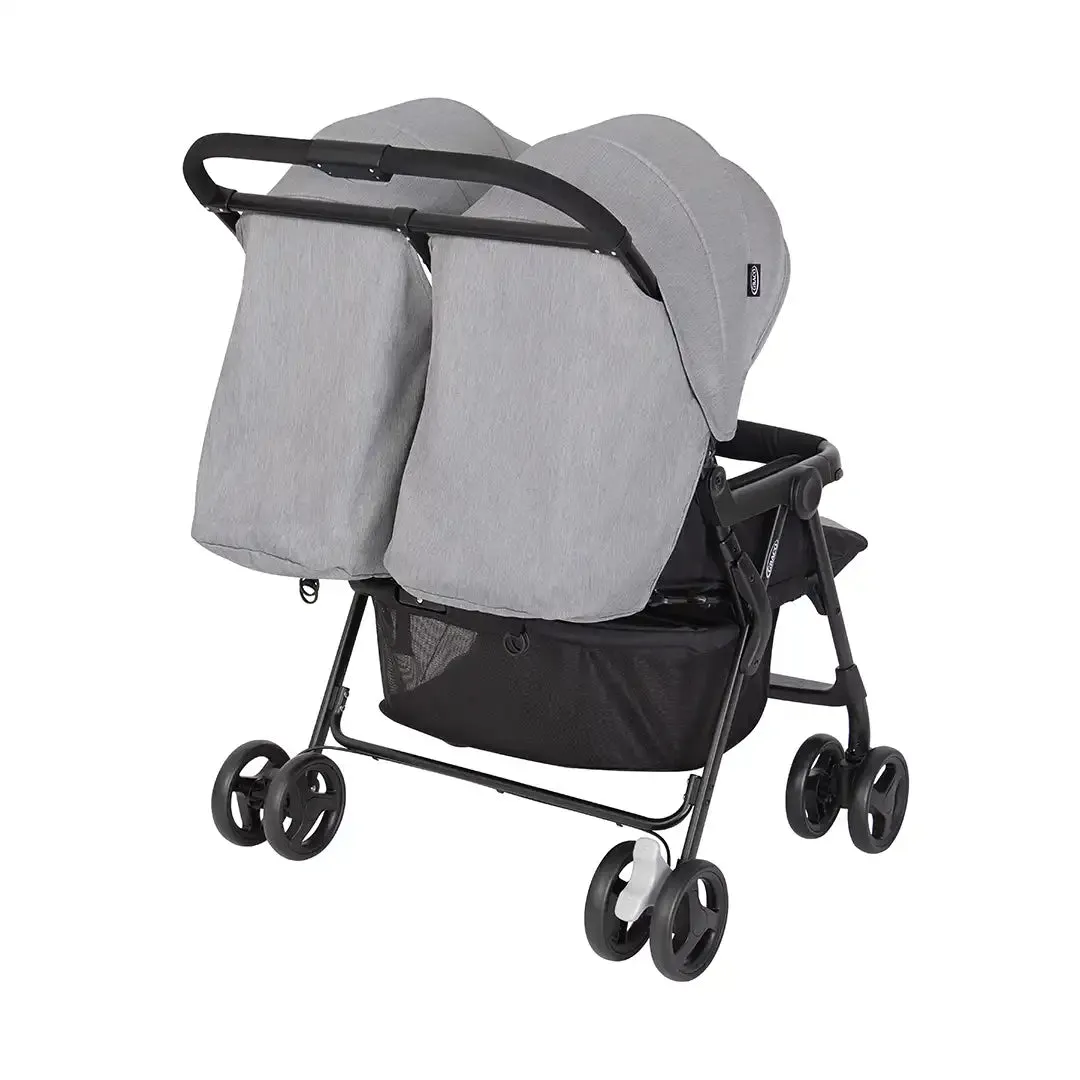Graco DuoRider Double Pushchair - Steeple Gray