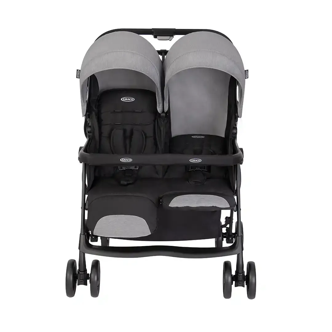 Graco DuoRider Double Pushchair - Steeple Gray