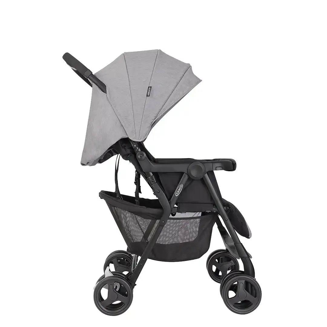 Graco DuoRider Double Pushchair - Steeple Gray