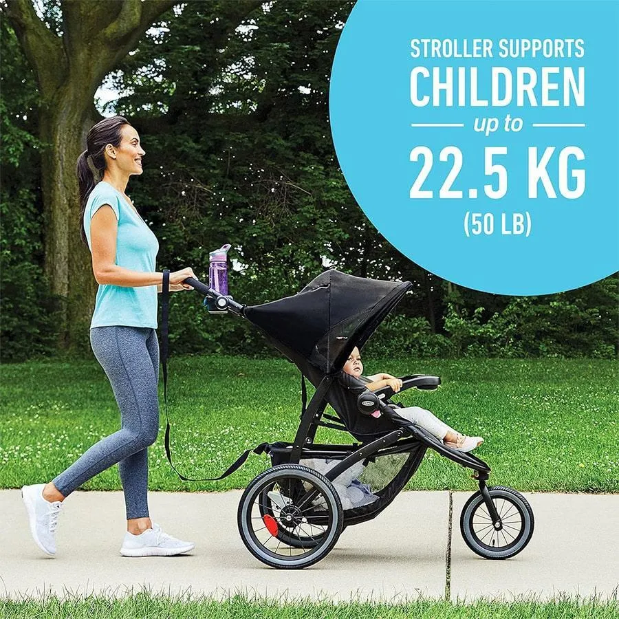 Graco FastAction Jogger LX Travel System Baby Stroller and Car Seat Combo - Mansfield