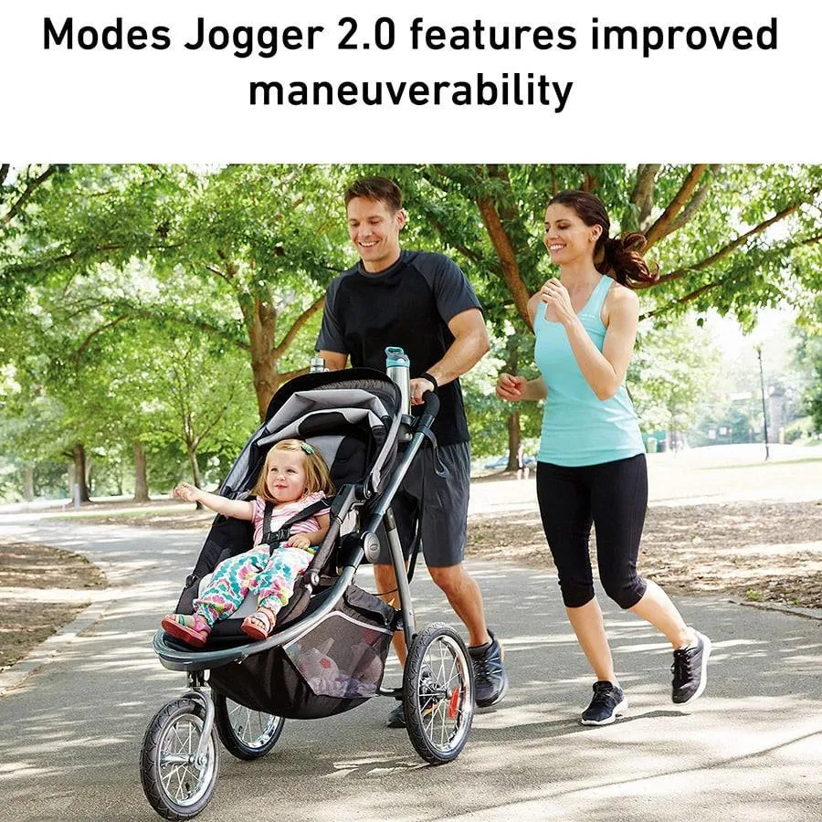 Graco Modes Jogger 2.0 Travel System Baby Stroller and Car Seat Combo