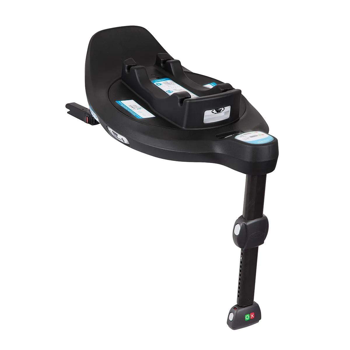 Graco Near2Me DLX Trio (Pushchair, Carrycot, Snuglite & Snugturn) - Ash/Black