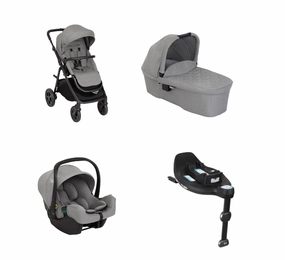 Graco Near2Me DLX Trio with Snuglite i-Size R129 Infant Car Seat & Snugturn i-Size R129 Rotating Isofix Base