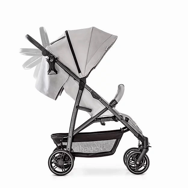 Hauck Rapid 4S Stroller (Lunar Stone): Multi-Terrain, Travel System, One-Hand Fold