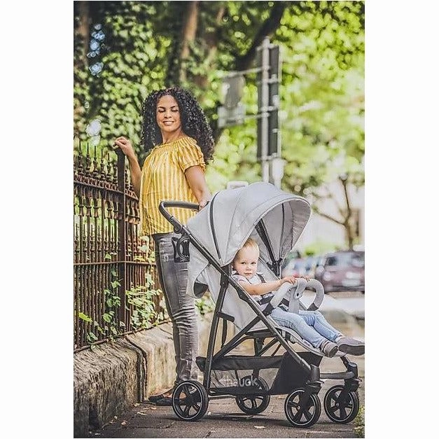 Hauck Rapid 4S Stroller (Lunar Stone): Multi-Terrain, Travel System, One-Hand Fold