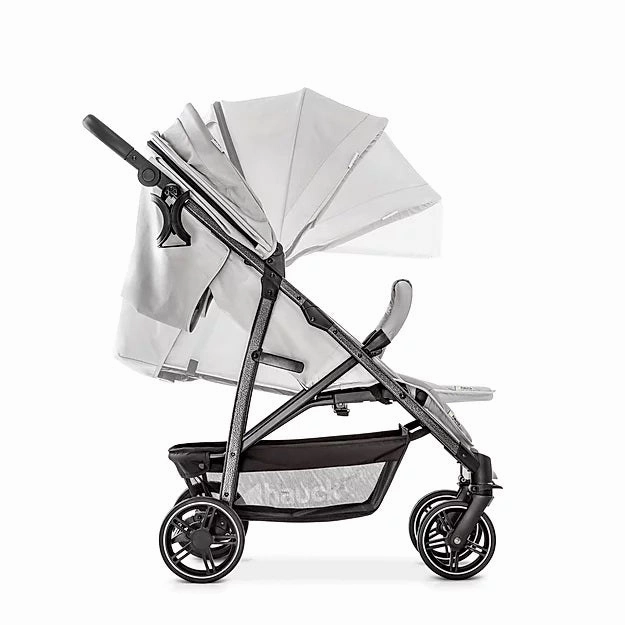 Hauck Rapid 4S Stroller (Lunar Stone): Multi-Terrain, Travel System, One-Hand Fold